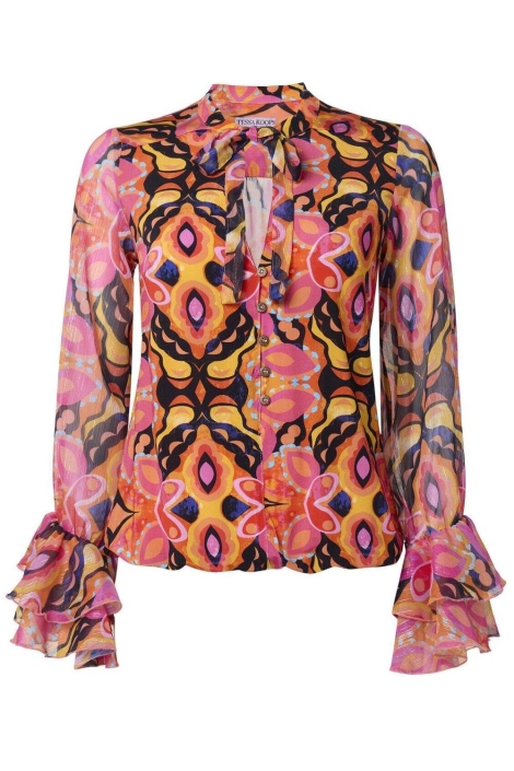 Tessa Koops pauline a riu pink top